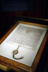 Australia's copy of the Magna Carta